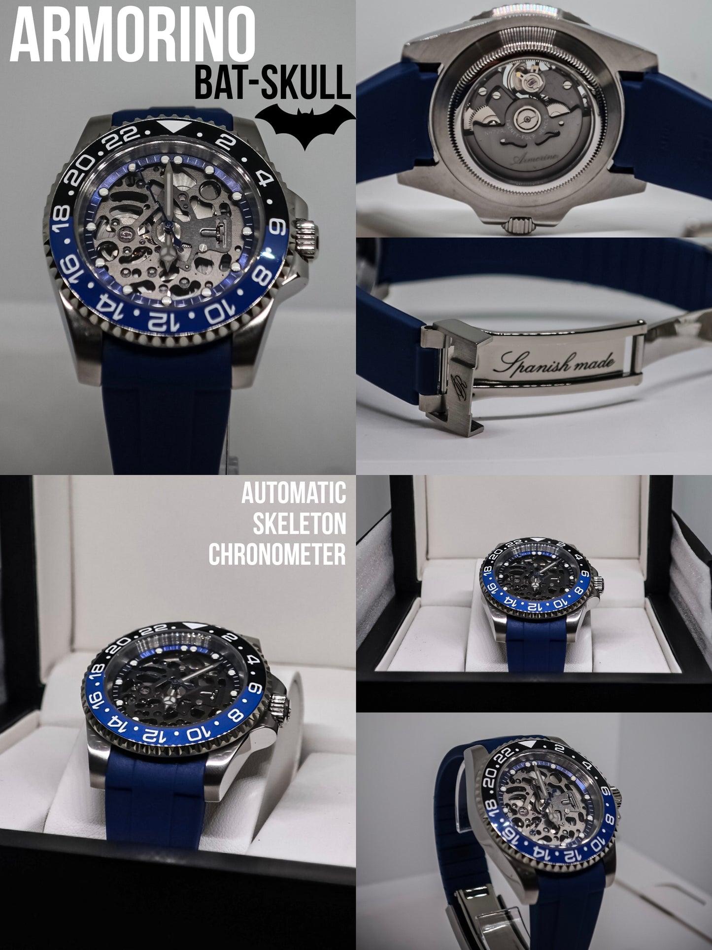 Si ha llegado hasta aquí, significa que está a punto de adquirir un reloj personalizado, una pieza limitada 1/1.