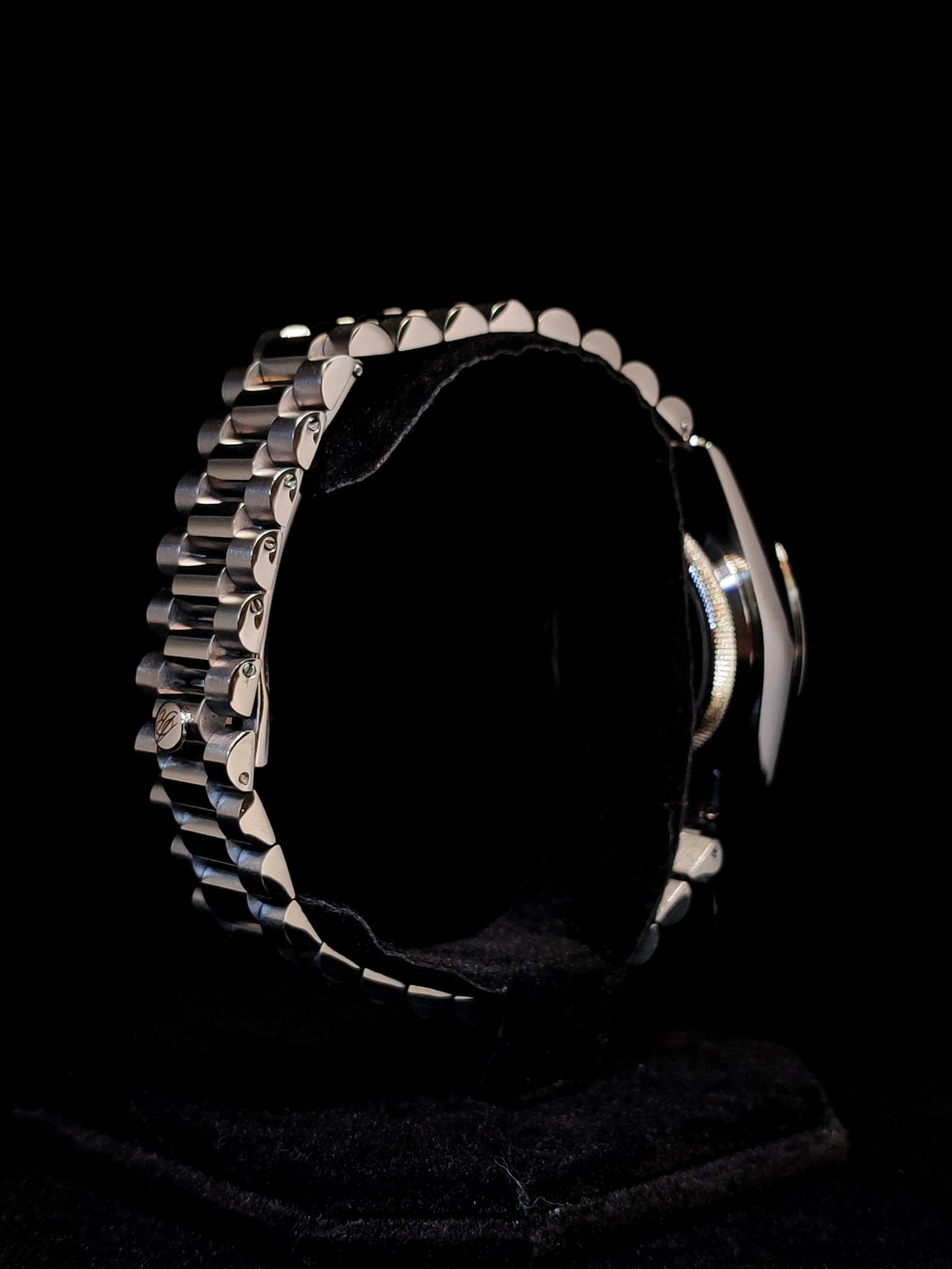 Armorino New Era – Black Edition Reloj Automático Plata con Dial Negro y Correa de Acero y Cuero Negro